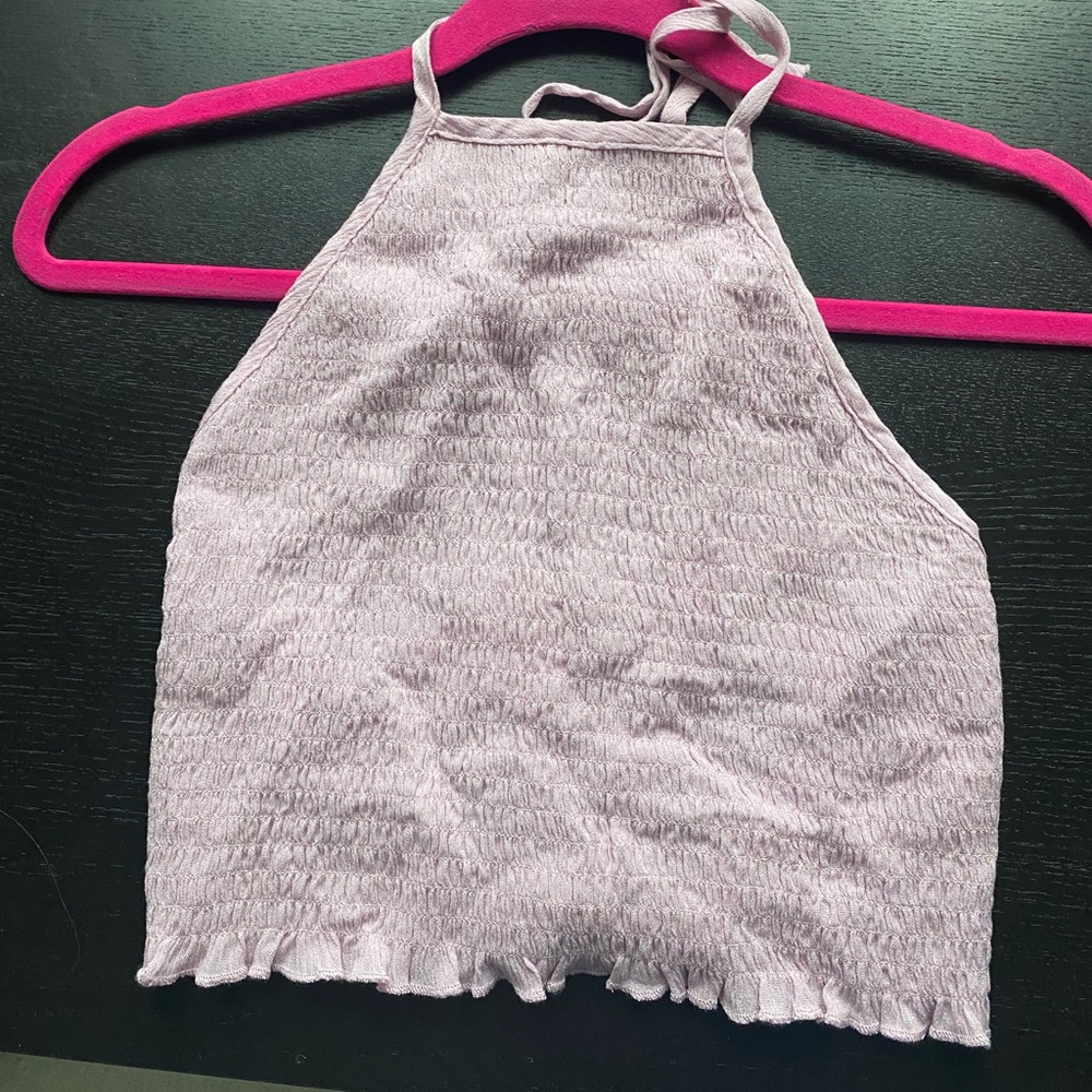 Lavender Halter Top